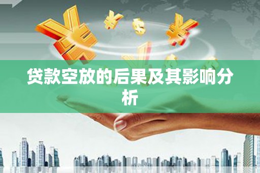 成都贷款空放的后果及其影响分析
